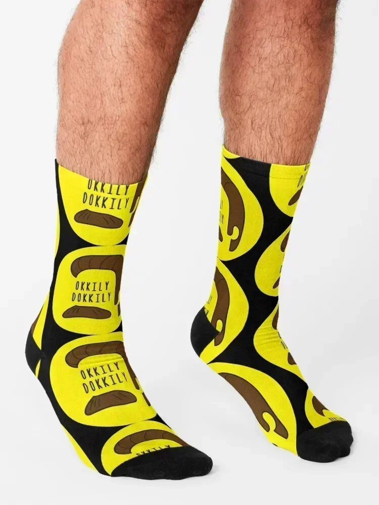 Okkily Dokkily Flanders design Socks Lots winter Non-slip Thermal man winter Socks For Girls Men's