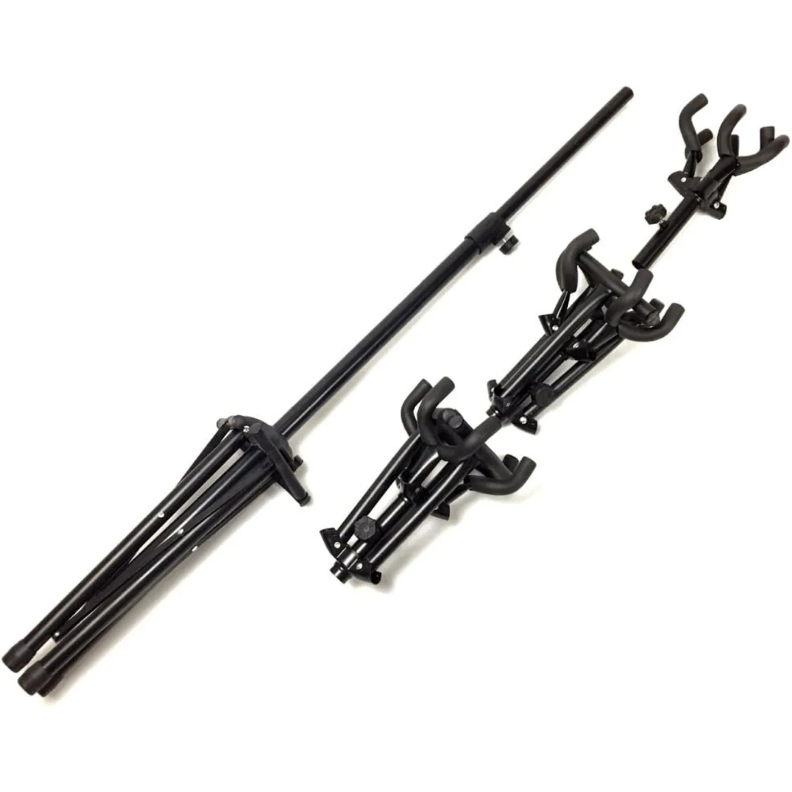 US 9 for Guitar, Ukulele, Bass, 3-Tier Standing Rack Holder Display - Vertical Style