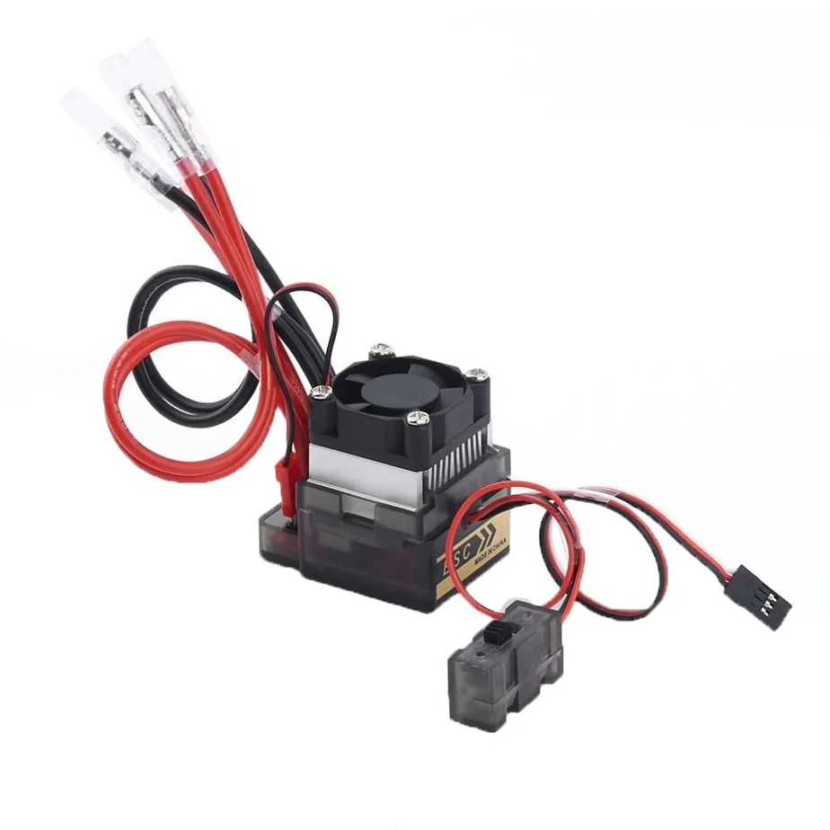 Regulator obrotów 320A ESC 7.2V-16V 320A wysokiego napięcia szczotkowy do zabawek, samochodów RC, ciężarówek, buggy, łodzi