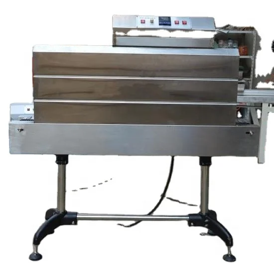 BS1538 Label Sticker Heat Tunnel Shrinking Wrapping Machine