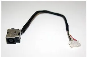 Conector de alimentación de CC con cable para HP, Cable flexible de DV7-2000 para ordenador portátil, CQ61, CQ71, DV5, DV6, DC-IN