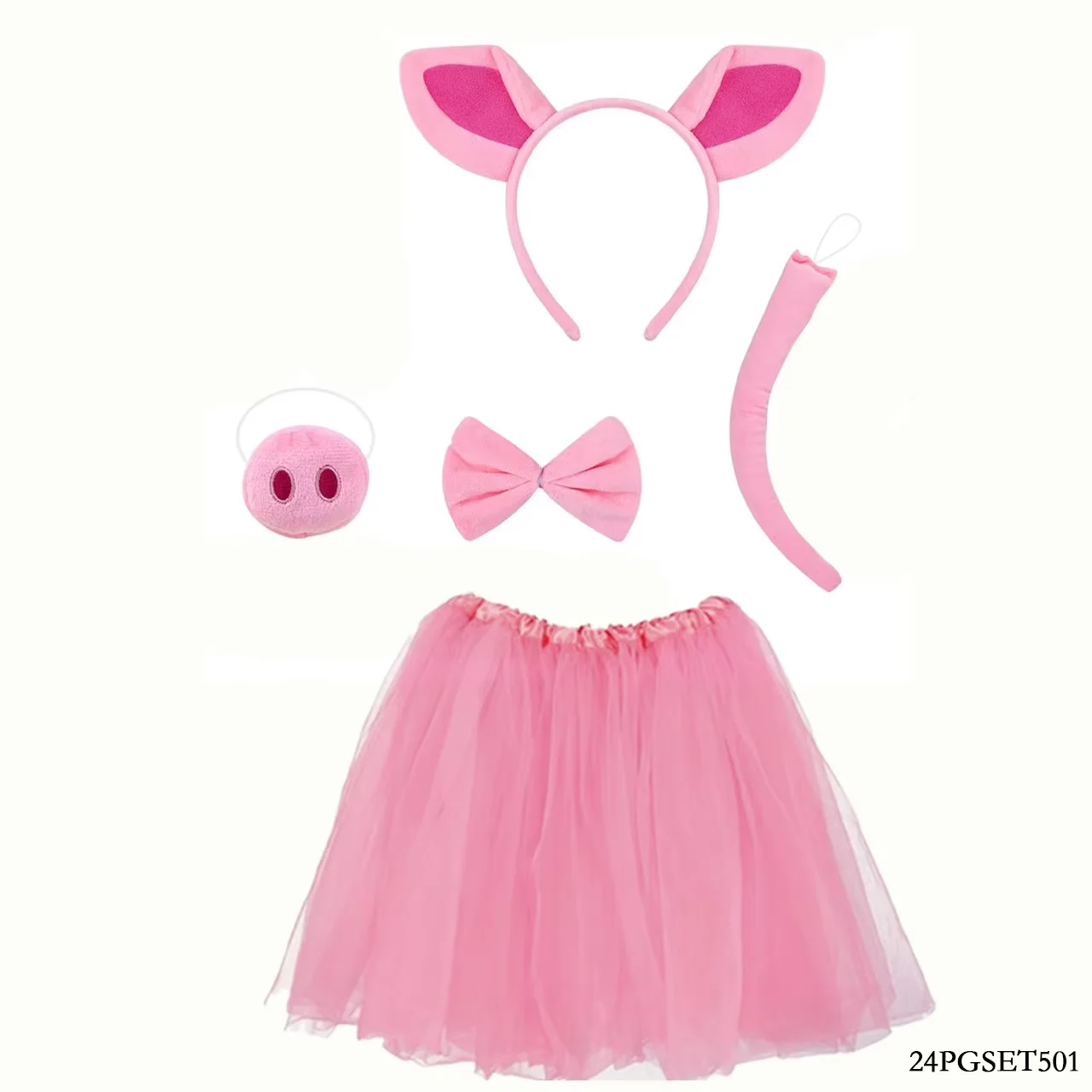 Ensemble de costumes et d'accessoires de cochon PESENAR, adapté aux fêtes et au cosplay sur le thème du cochon
