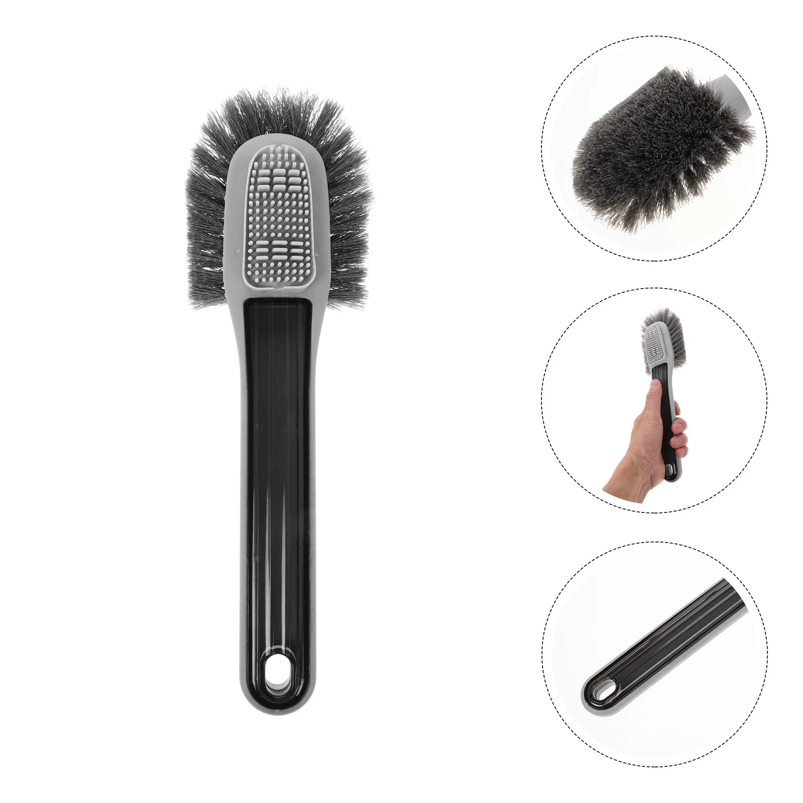 

Щетка для чистки обуви и одежды из пластика с мягкой щетиной, длинная ручка, многофункциональный скребок для удаления пятен для дома