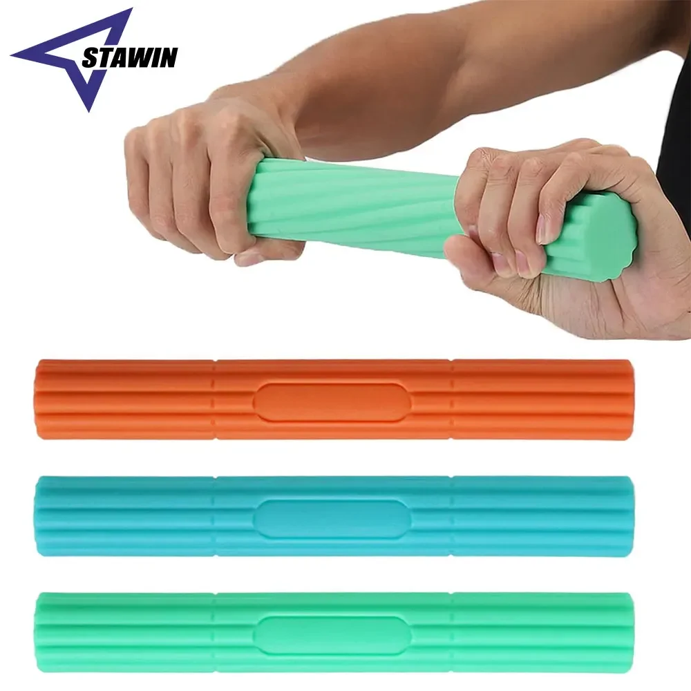 Flex Therapy Bar, Tennis Elbow Therapy Bar,Relieve Tendonitis Pain,Improve Grip Strength,Resistance Bar Golfers Elbow,Tendonitis