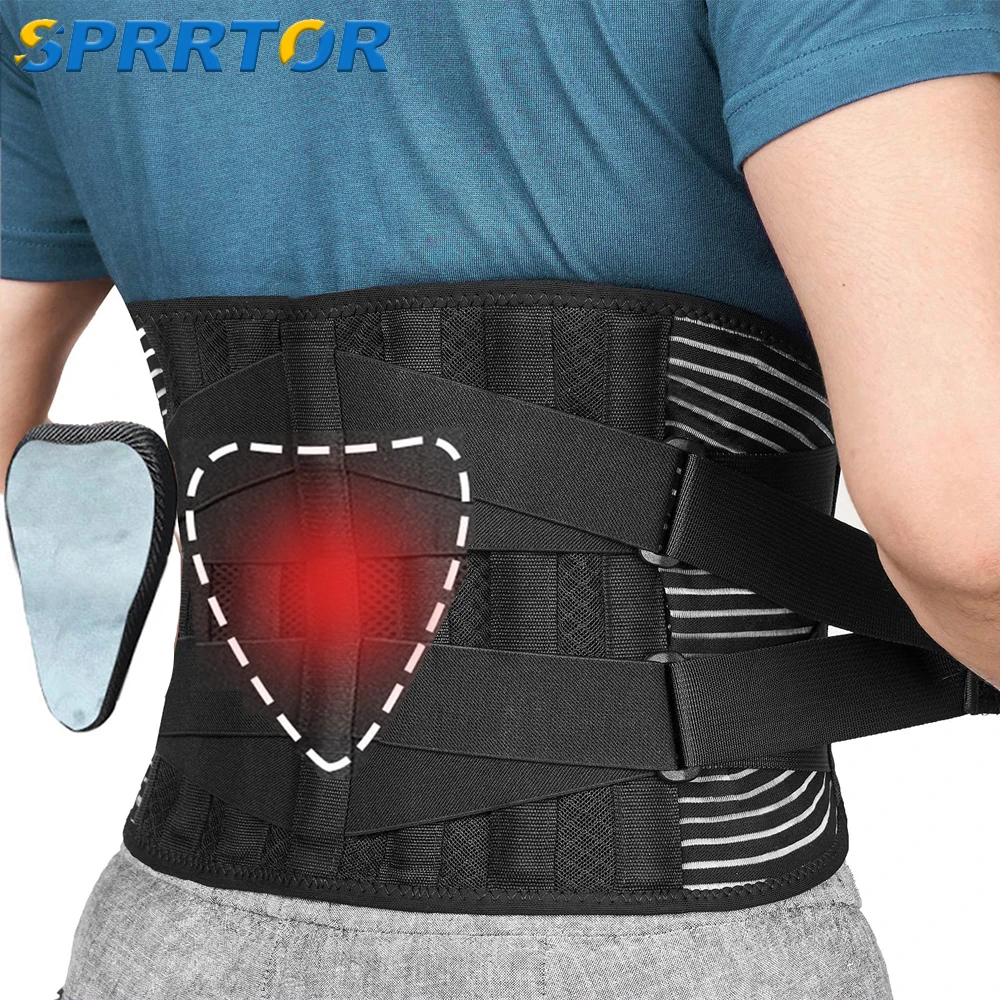 Orthopedic Corset Back Support Gym Fitness Weightlifting Belt Waist Belts Squats Dumbbell Lumbar Brace Protector