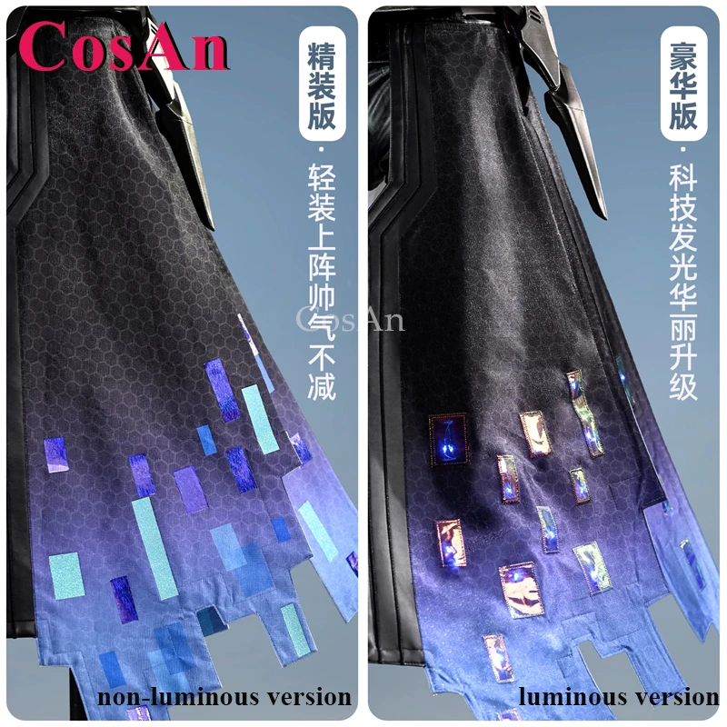 CosAn Game Honkai: Star Rail Silver Wolf LV.999 Cosplay Costumes Fashion Combat Uniform Women Activity Party Role Play Clothing view 4