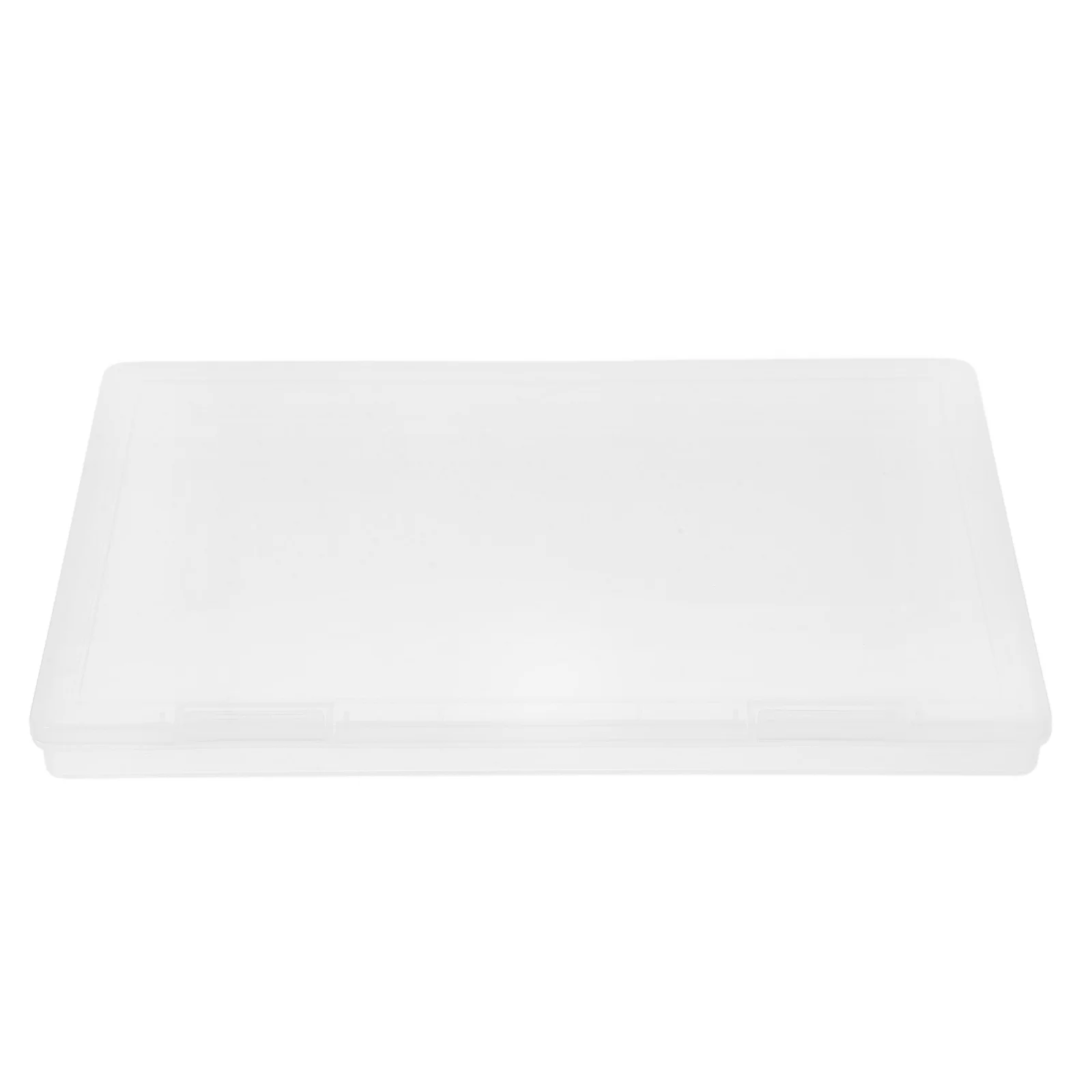 

2 PCS File Box Paper Storage Cases Organizer Portable Magazine Protectors for Collectors Pp Stackable Bins