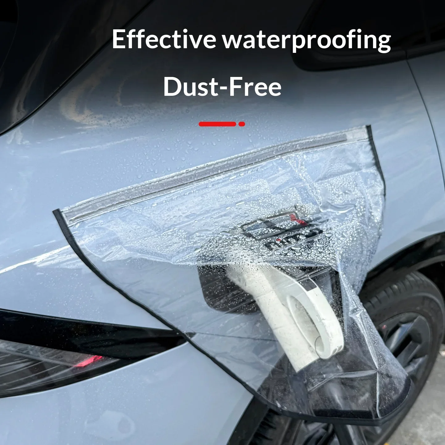 For Volvo EX30 EX90 XC70 Dedicated New Energy Car Charging Port Waterproof Protector Cover Gun Rain Cover Charger Port Cover view 4