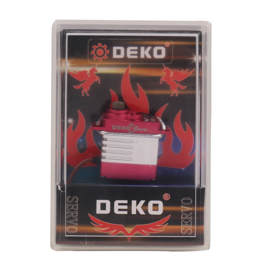 

DEKO HV1295 is suitable for Fuli 380 Yatuo 470 30e high torque double bearing metal servo digital