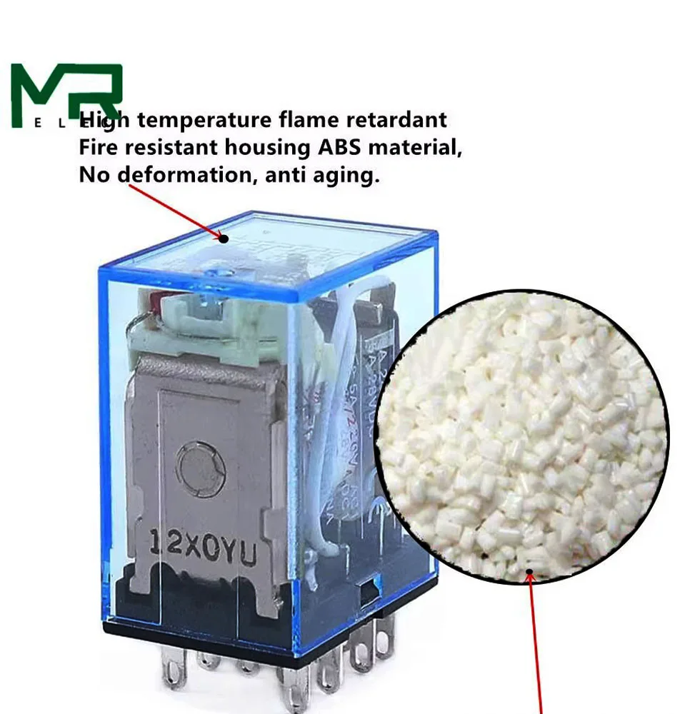 1 세트 MY4 소형 전자기 릴레이 전원 릴레이 DC12V DC24V AC110V AC220V 코일 4NO 4NC DIN 레일 14 핀 + 베이스 미니 릴레이