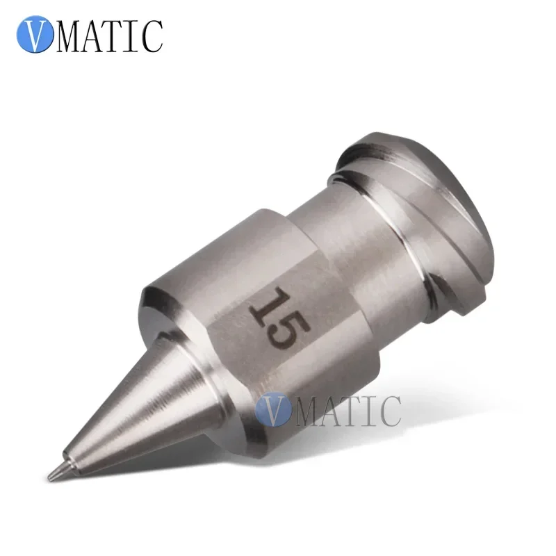 Free Shipping Double Thread Custom High Precision Micro Stainless Steel Dispensing Needle Glue Dispenser Nozzle