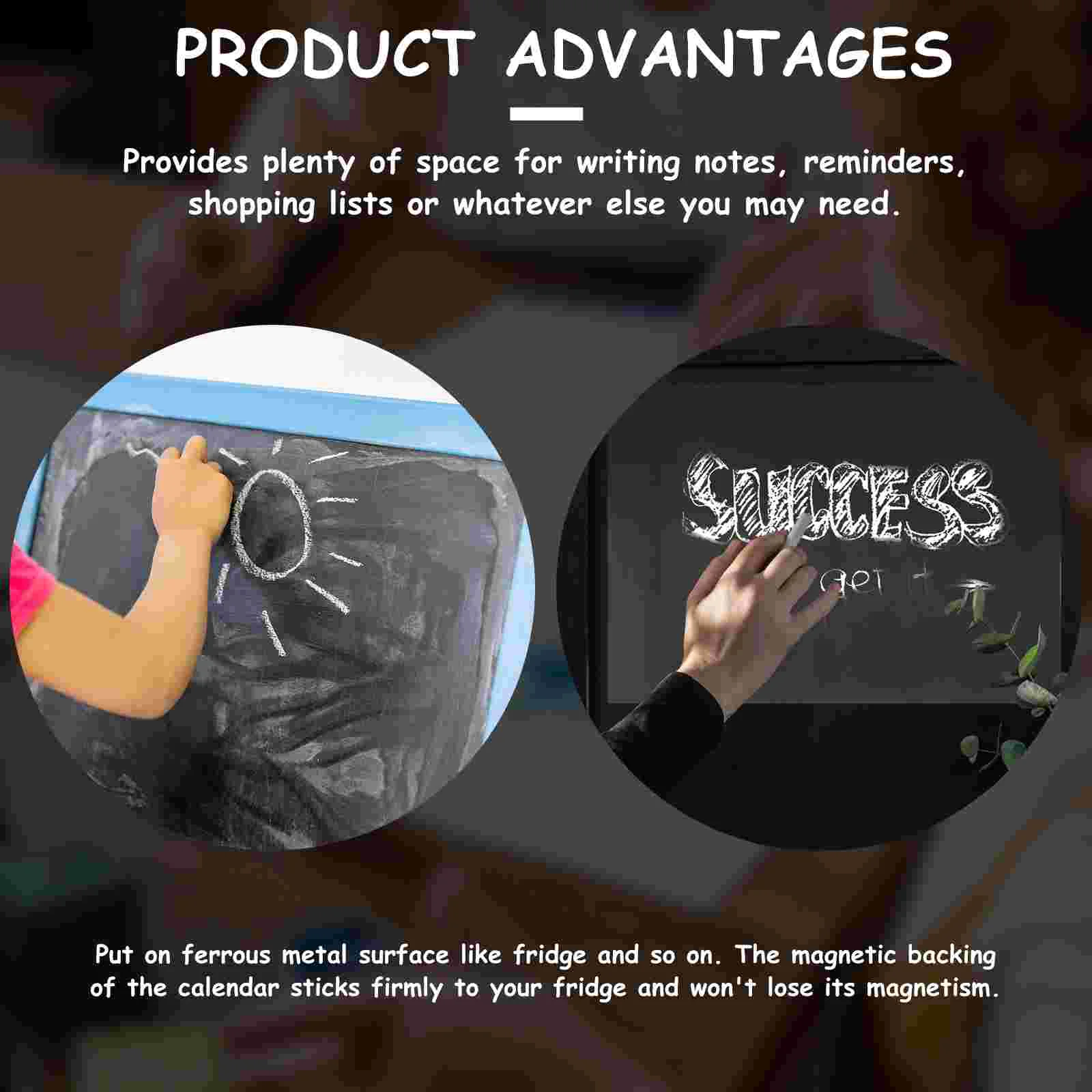 Magnetic Fridge Refrigerator Sticker A3 Message Board Blackboard Writing Reminding Note