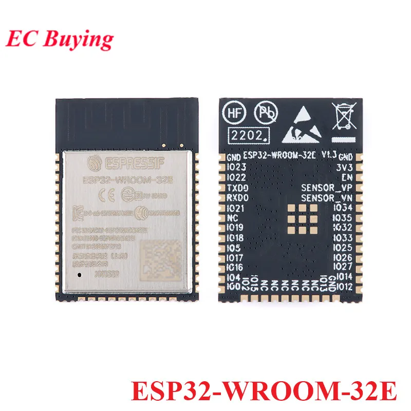 ESP32-WROOM-32E 4MB 8MB 16MB Flash ESP32 dwurdzeniowy WiFi kompatybilny z Bluetooth bezprzewodowy moduł Wi-Fi MCU IOT ESP-32 WROOM 32E