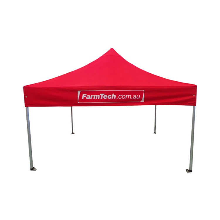 

10x10ft Waterproof Small Hexagon Aluminumfolding Gazebo Tent Outdoor Popup with Chair Folding Table 3x3m Events Custom Color