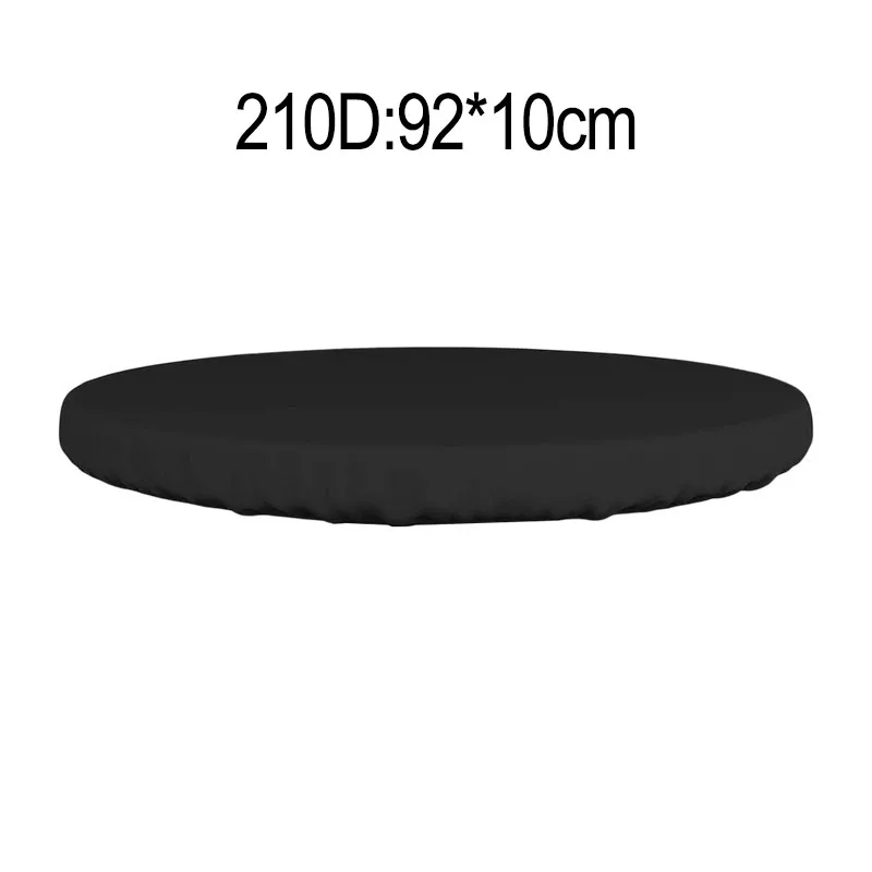 104*10cm Round Dust Cover Furniture Cover Weather Resistant Cover Space Saving Solution 1 Piece Package Easy Maintenance Design
