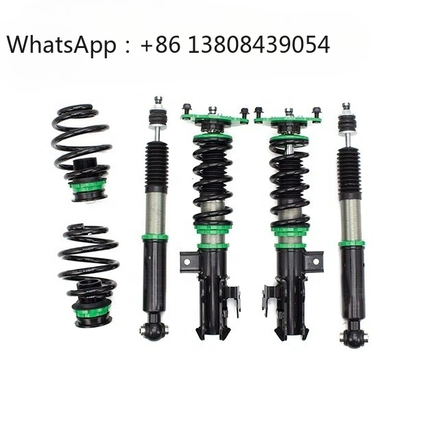 32 Clicks Adjustable Mono-tube Shock Absorber with Assembly Top Mount Coilover Kits for Toyota Scion TC Powder Metallurgy
