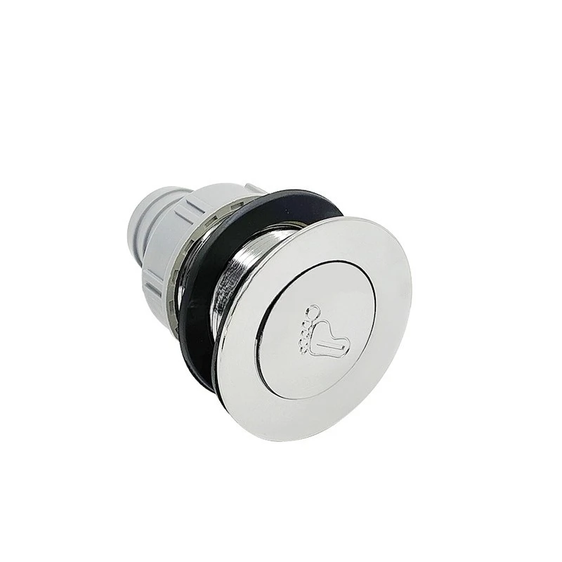 

RV bathroom sewer, bathroom floor drain, press and bounce