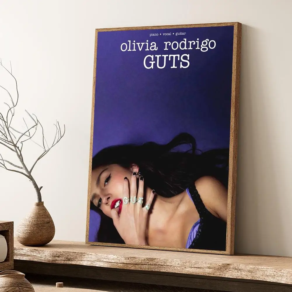Sängerin O-Olivia R-Rodrigo Poster Moderne Ästhetische Wandkunst Druck Trendiges Schlafzimmer Wohndekor Geschenk – Detail 7
