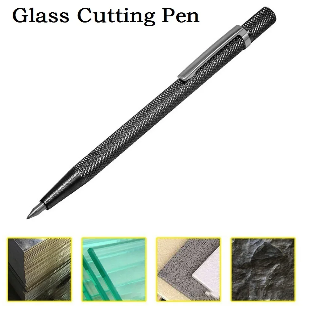 Tool Tile Cutting Pen Carbide Easy To Operate Fine Workmanship For Tile Cutting High Precision Black Brand New