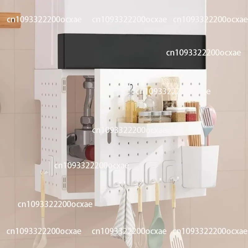 

Water Heater Pipe Shield Gas Pipe Hole Board Water Heater Shield Door Opening Hole Board Kitchen Rack