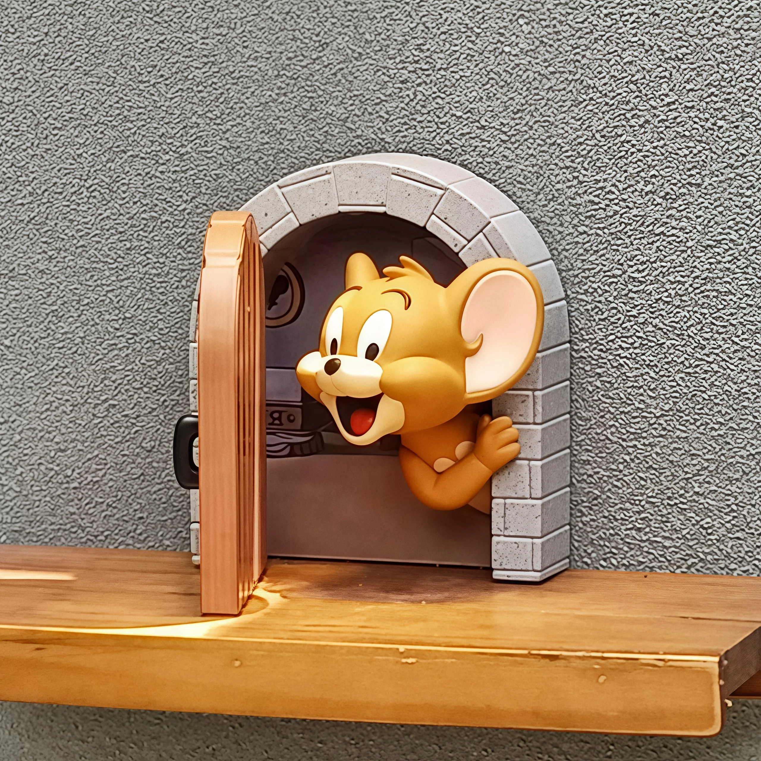 

In Stock Vgt Jerry'S Home Series 100th Anniversary Edition Anime Figure Trendy Toy Desktop Cute Ornaments Tom Jerry Merchandise