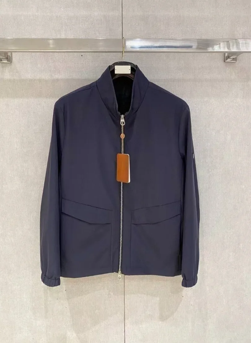 Italian LP badge casual stand-up collar jacket 25aw