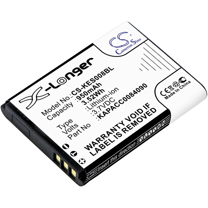 Cameron Sino 950mAh Battery For KAP ELSE eS-KAP-Ad VR  ESKAPAD  KAPACC0084090