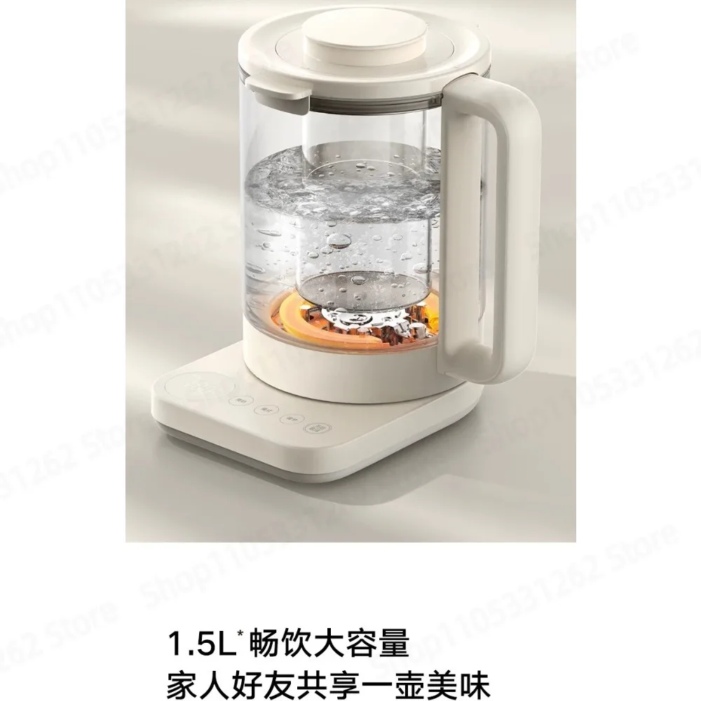Glass Health Kettle Boiling And Teapot Function Heat Preservation For Office Household Use
