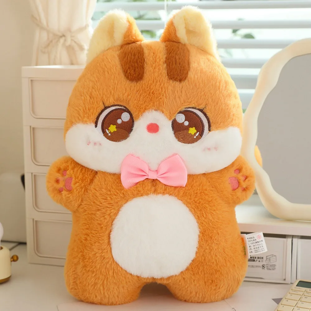 

Kawaii животное домашнее животное кошка плюшевая игрушка большие глаза с галстуком-бабочкой котенок мягкая кукла мягкая аниме мультфильм моделирование кошка кукла дети