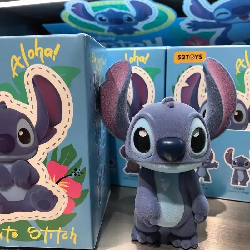 Officiële echte 52TOYS Disney Stitch Cute Series Blind Box handgemaakte trendy speelgoedornamentaccessoires