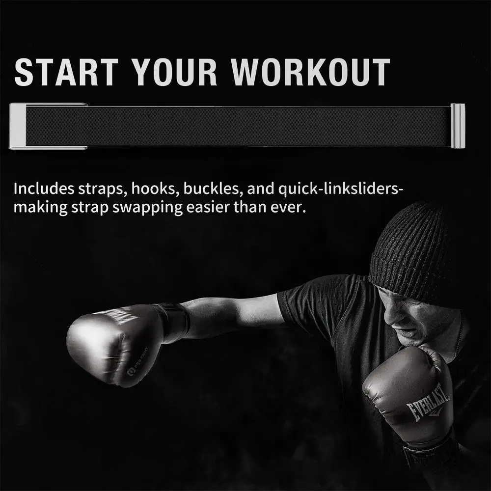 Adjustable Elastic Bicep Band Breathable Sweat Resistant Nylon Sport Band Replacement Cozy for Whoop 5.0 One/Peak/Life(MG)