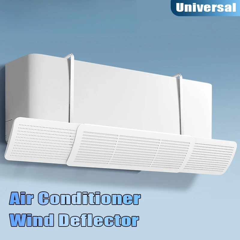 

Universal Air Conditioner Wind Deflector Retractable Anti-Direct Blowing Windshield Cold Air Deflector Wind Outlet Baffle