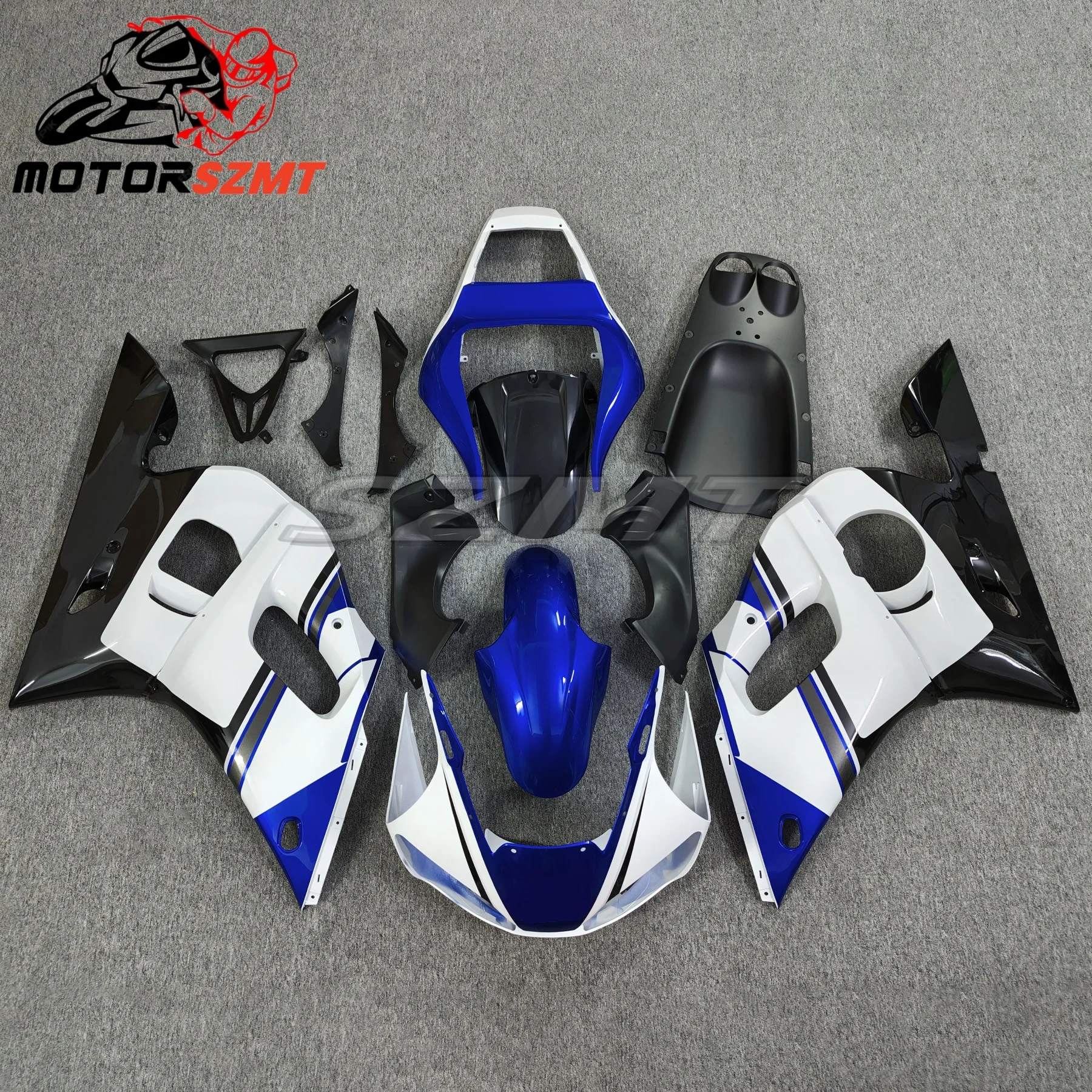 Pure Full ABS Carbon Painted Motorcycle Body Fairings Kit For Yamaha YZFR6 1998 1999 2000 2001 2002