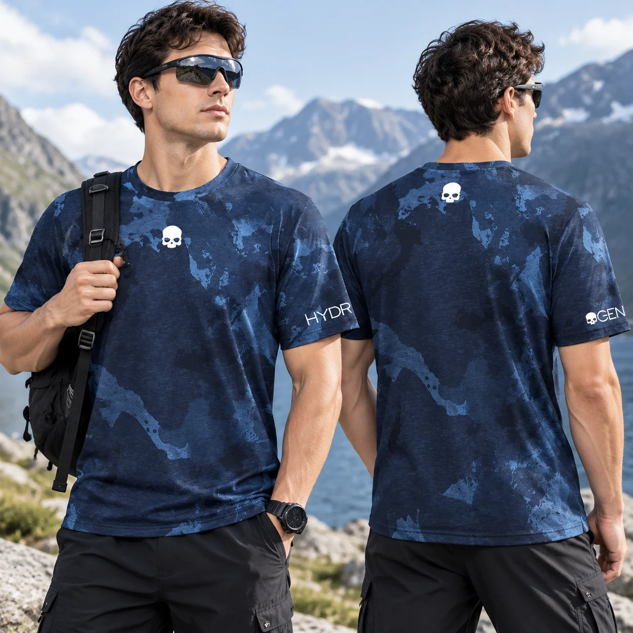 High-quality 3d Printed Tennis T-shirts for Both Men and Women Summer Quick-drying Badminton T-shirts Motorcycle Clothing