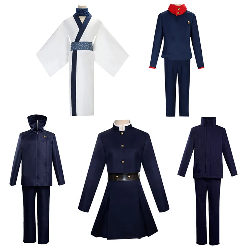 

Jujutsu Kaisen: Nogi Ryouko Yuji Itadori Megumi Fushiguro Gojo Satoru Sukuna Dogu Play Costume