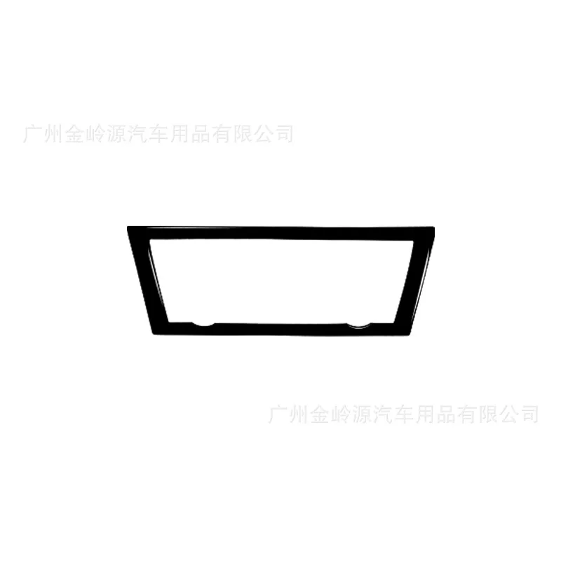 For 11-17 BMW 5 Series GT-F07 Car Interior Modification Piano Black Central Control CD Decorative Frame