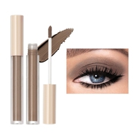Low-saturation Matte Liquid Eyeshadow Velvet Contouring Shadow Pigments Eye Shdaow Dual-use Long Lasting Professional Makeup
