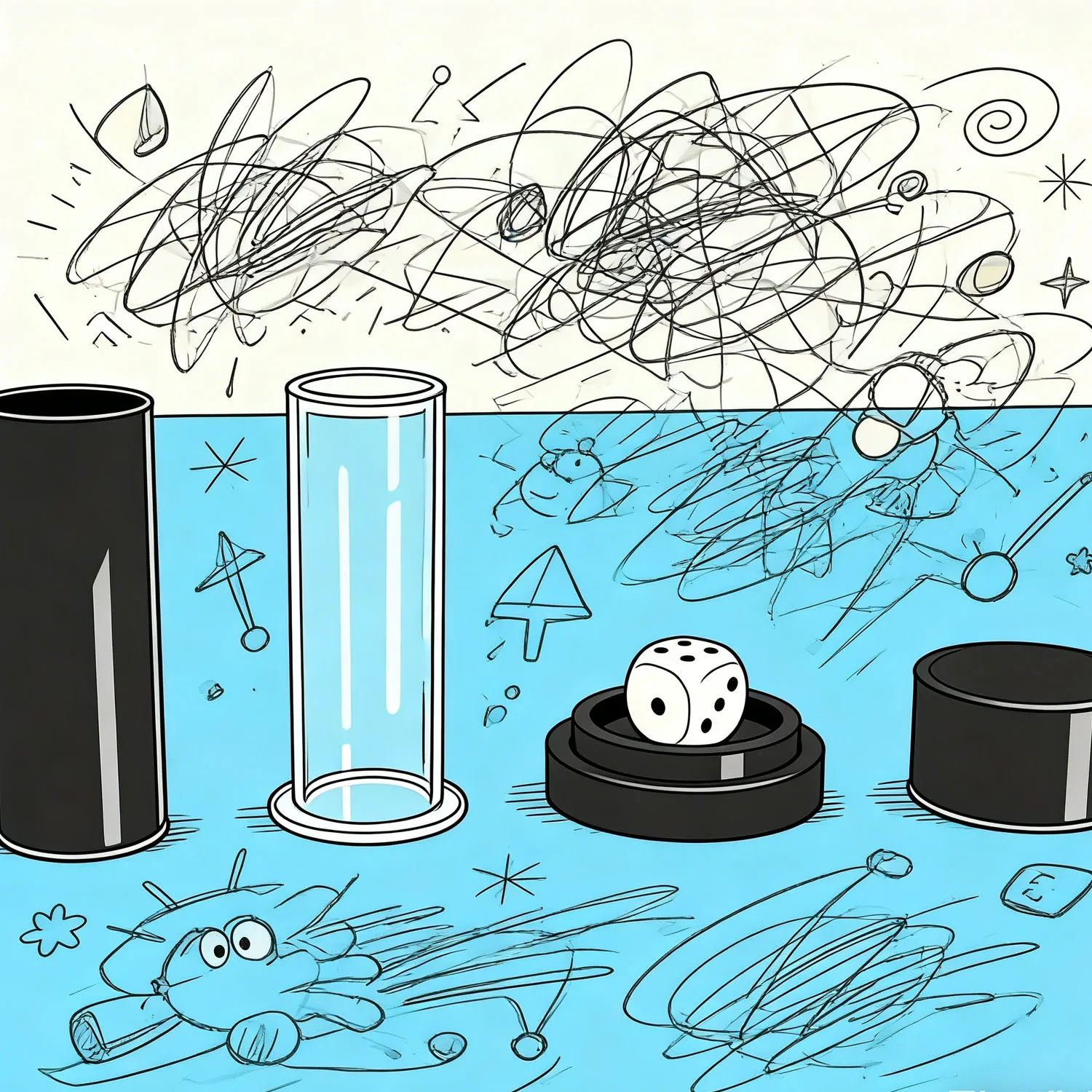 

1 комплект, классический Magiro Hydro Die, фокусы, реквизит, забавные игральные кости, волшебная улица, сценические аксессуары крупным планом