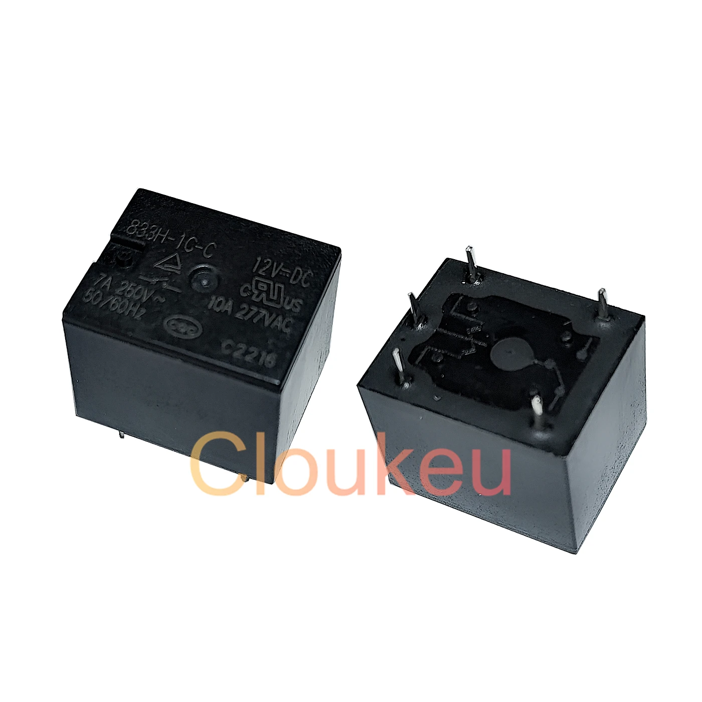 Relay 833H-1C-C 833H-1C-S 833H-1A-C 833HM-1C-C 833HM-1A-C 5V 9V 12V 24VDC 7A 15A 4/5pin