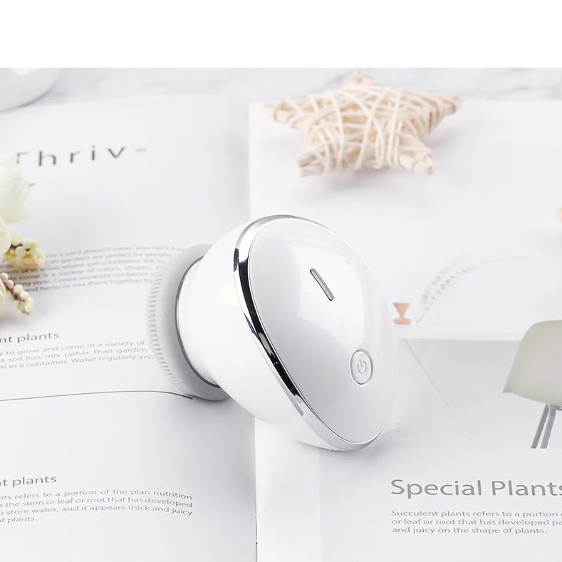 

Innovative dual-purpose silicone cleansing brush whitening face washing tool, skin tightening