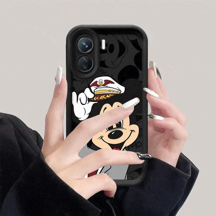 Disney Mickey Minnie Mouse Phone Case for Xiaomi Redmi Note 13 12 Pro 12S 12 9S 11S 11 Pro Plus 10 Pro 9 11 Pro 10 Lite Cover