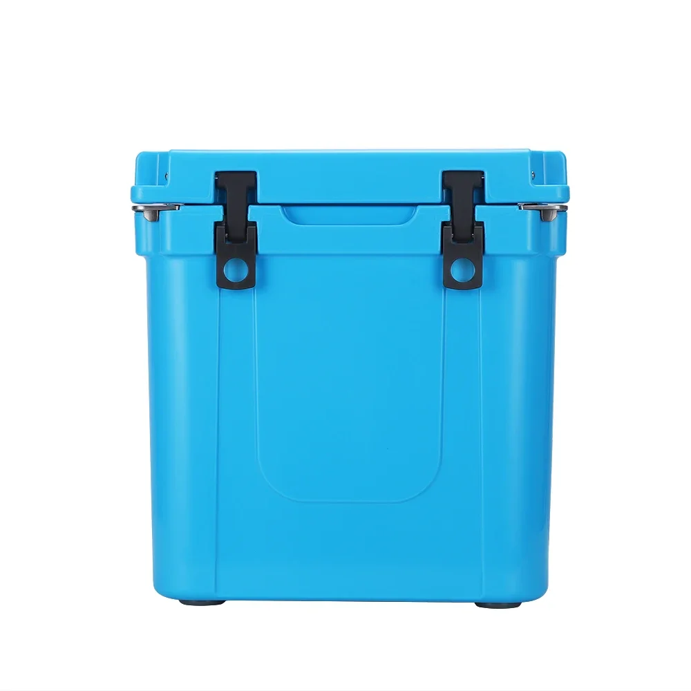 

Multi Functional Car Cooler Box 33qt Camping Box for Drinks Food Custom PE OEM Insulated Box Blue Color Above 5 Days