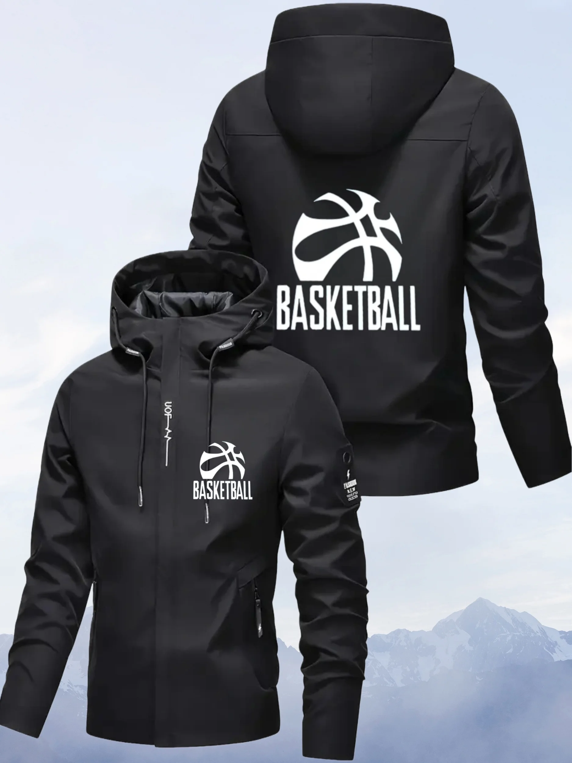 

Мужская куртка-карго с множеством карманов, рабочая куртка, повседневная уличная одежда, мужская модная свободная куртка из прочной ткани