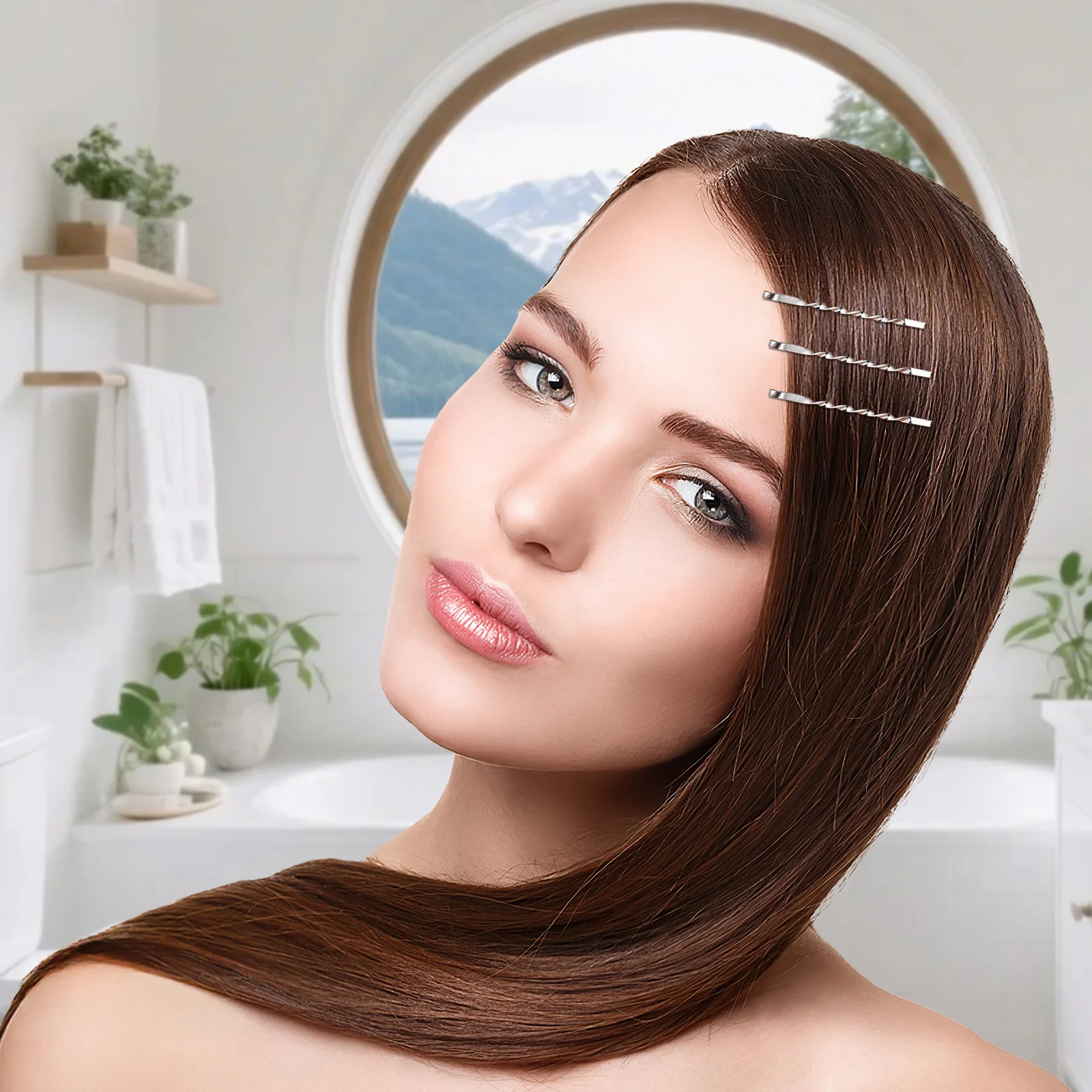 

12pcs Alloy Hair Clips Design Non-Slip Grip For Women Girls Fashion Metal Barrettes Hair Styling Tool Accessory