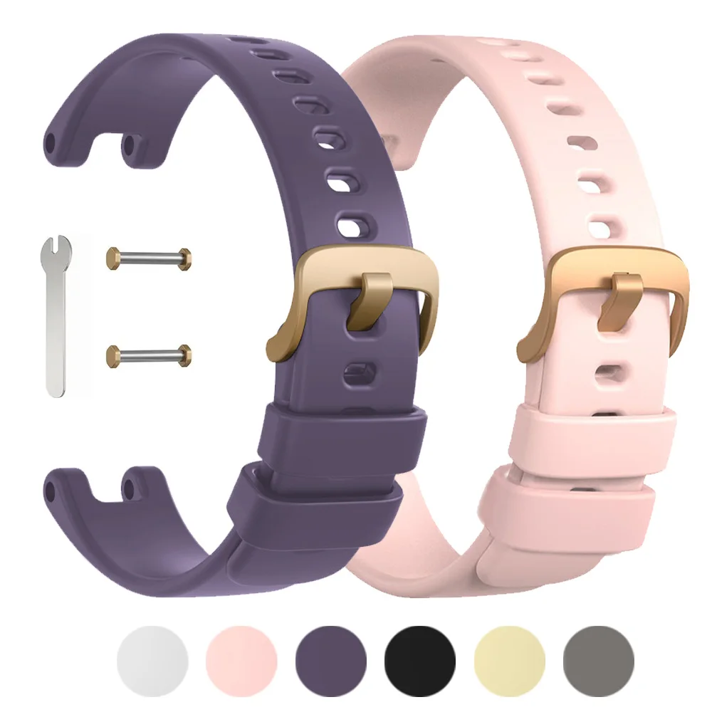 For Garmin lily Watchband Smart Watch Replacement Soft Silicone Sport Band Strap for Garmin lily Bracelet Strap Belt Accessories