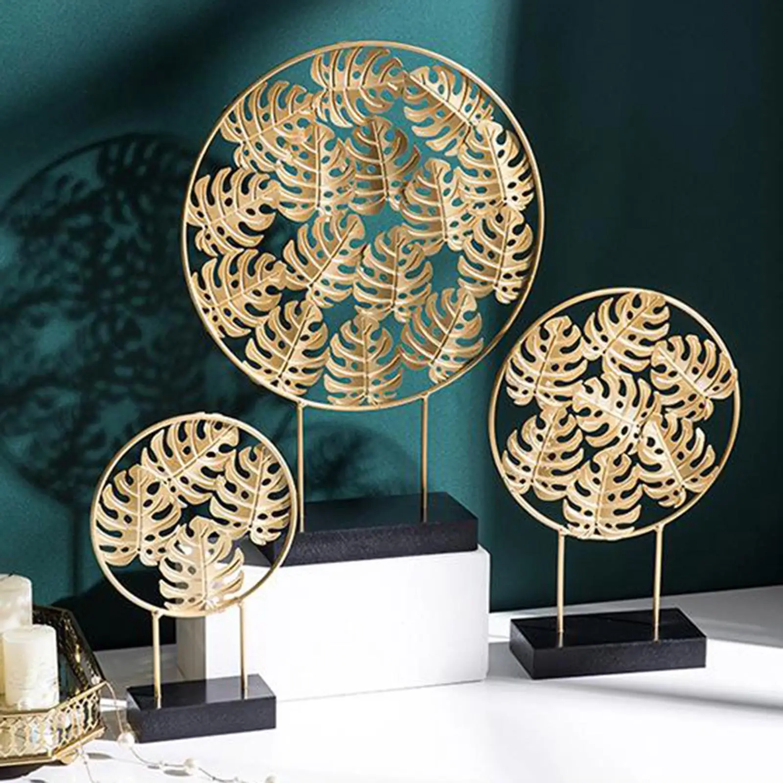 Chic Decoration Accessories Metal Desktop Room decor for Supplies Living Room Decorations
