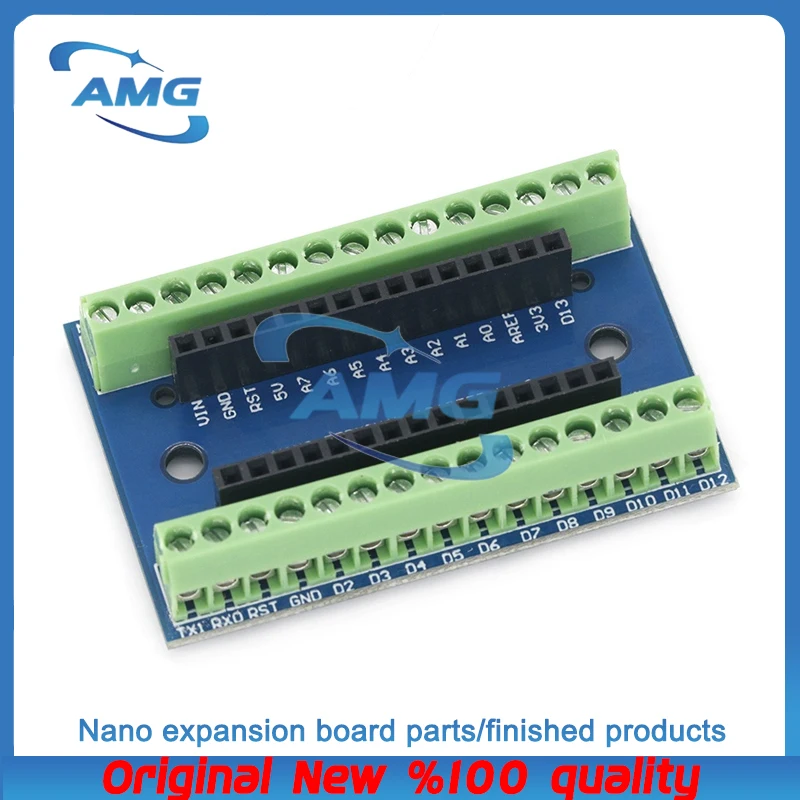 nano-v30-30-Контроллер-Терминальный-адаптер-Плата-расширения-nano-io-shield-Простая-пластина-расширения-для-arduino-avr-atmega328p