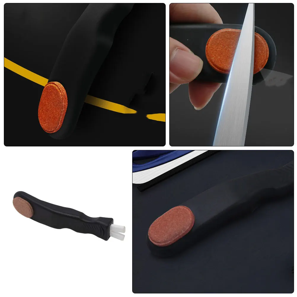 

Ice Skate Sharpener Handheld Whetstone Tool For Hockey Skate Blade Repair Emergency Grinder Portable Stone