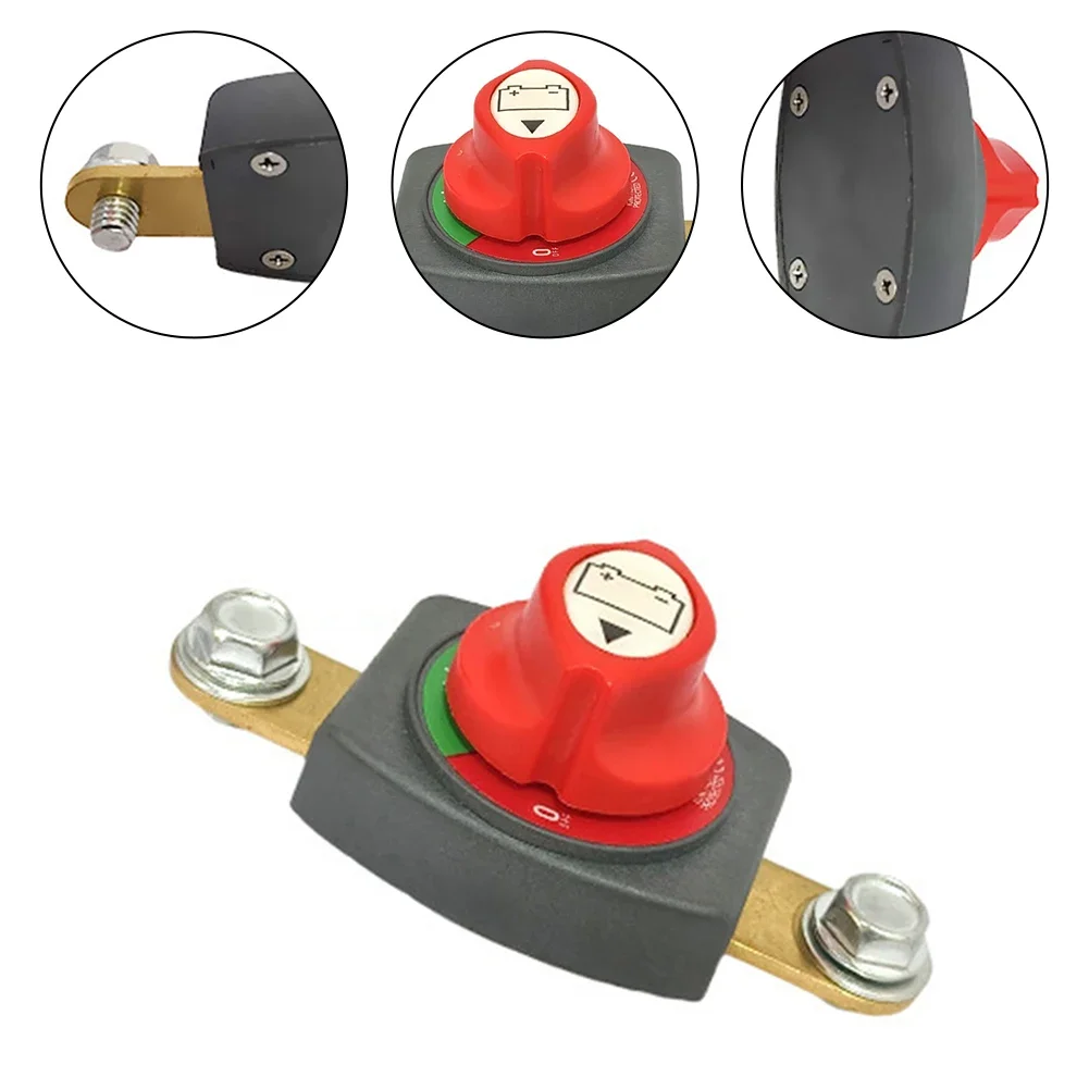 1pc 275A Top Post Battery Disconnect Switch 12-48V Heavy-Duty Marine Battery Switch Electrical ON/OFF Battery Disconnect Switch