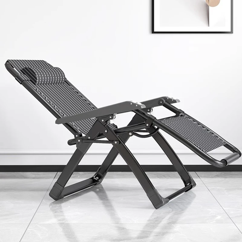Camping Sun Chaise Lounge Sleeping Nordic Lazy Person Folding Loungers Comfortable Sillas De Salon Living Room Sets Furniture image 3